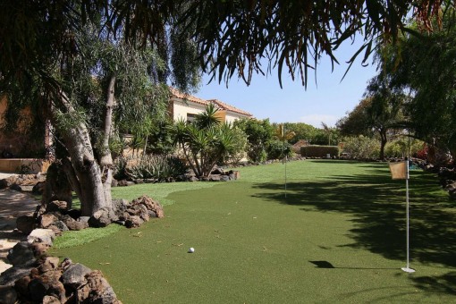 Privater Golfplatz