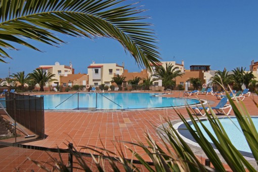 Apartment mit großer Dachterrasse in Corralejo, Fuerteventura